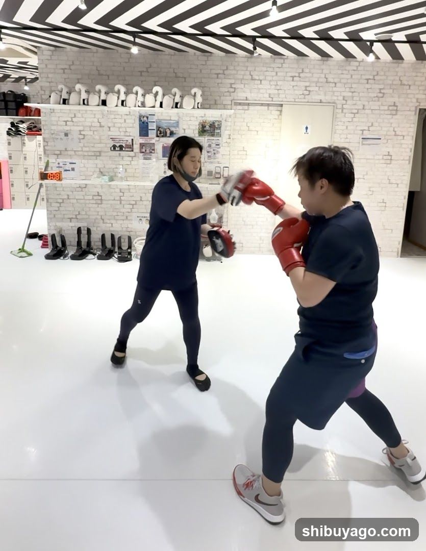 Boxing Training Session
