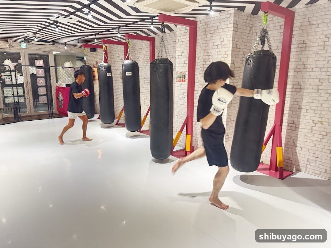 Boxing Training Room Interior