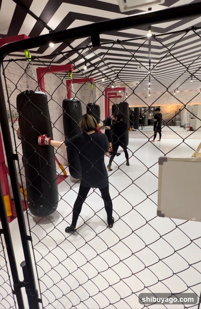 Kung Fu Training Center Interior