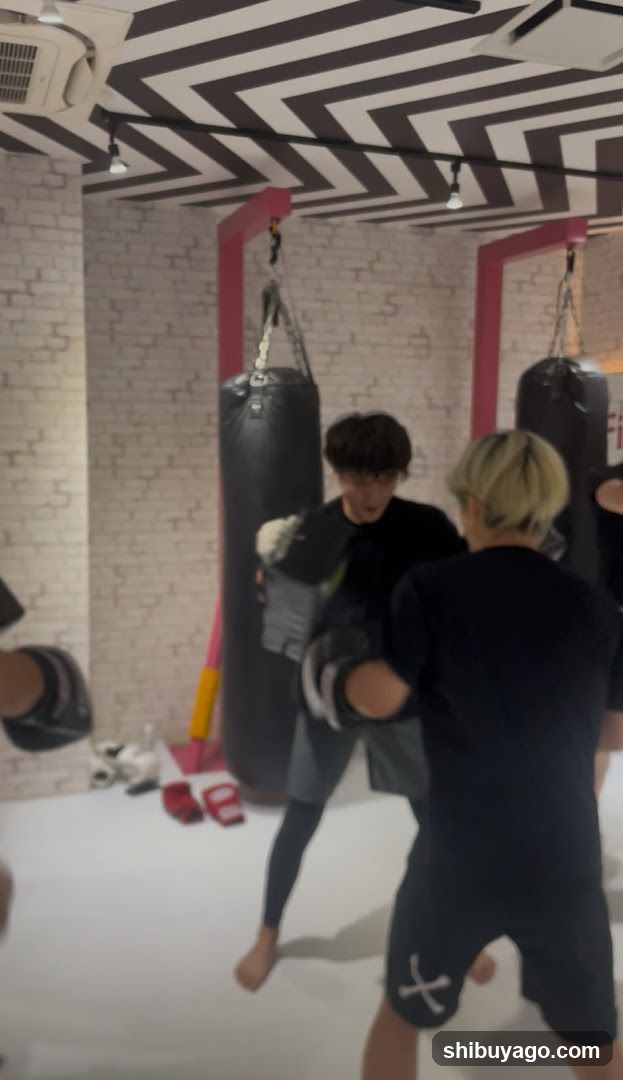 Boxing Training Session