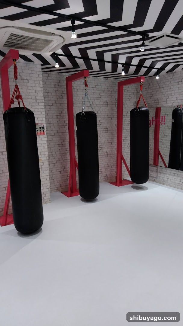 Punching Bag Room Interior