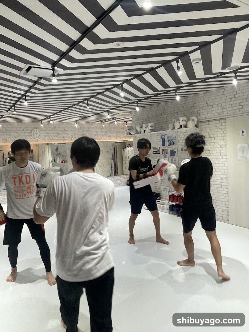 Boxing Training Session