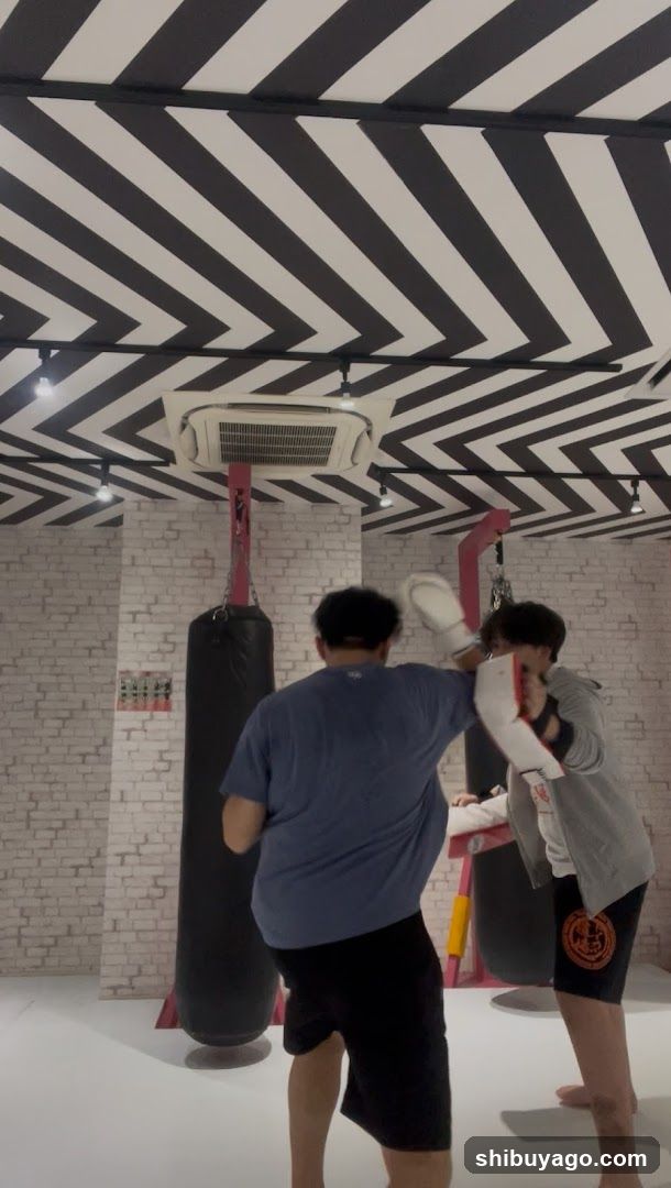 Boxing Training Room Interior