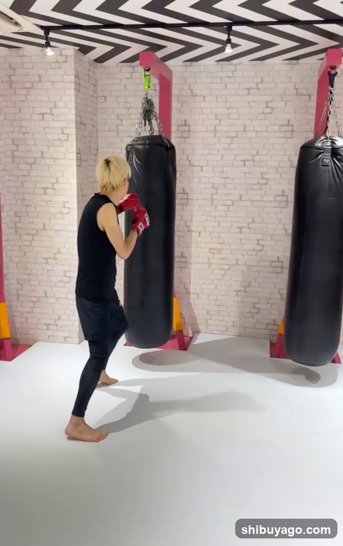 Boxing Training Session