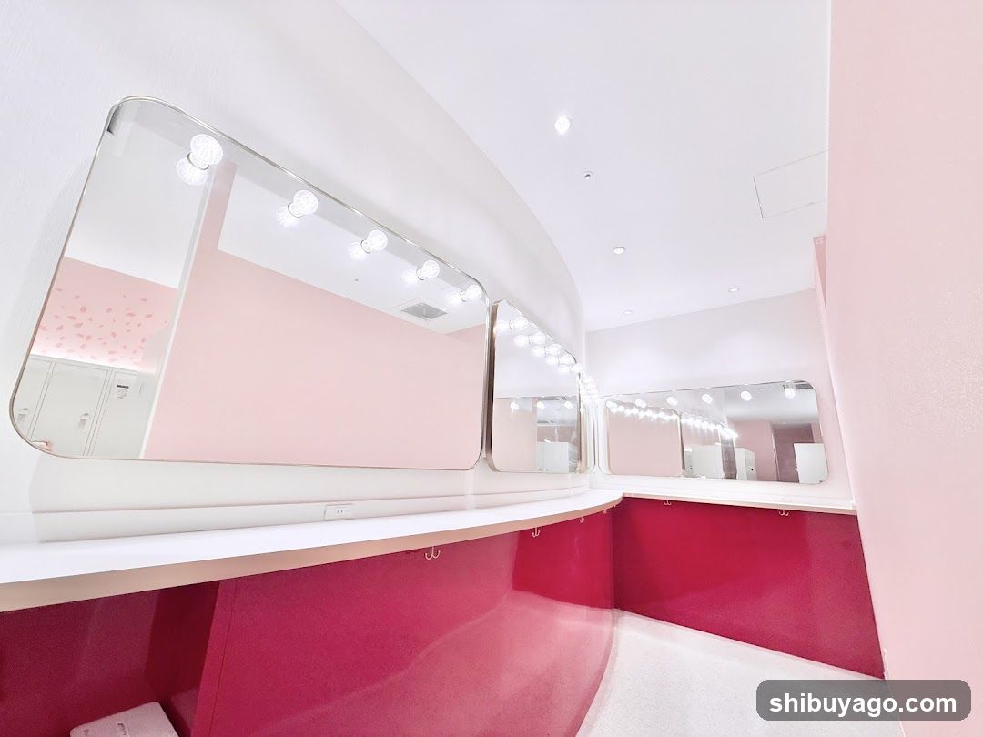 Pink Vanity Room Interior