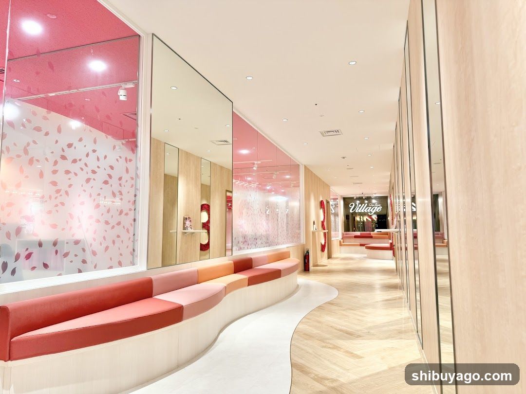 Interior of a modern boutique or salon