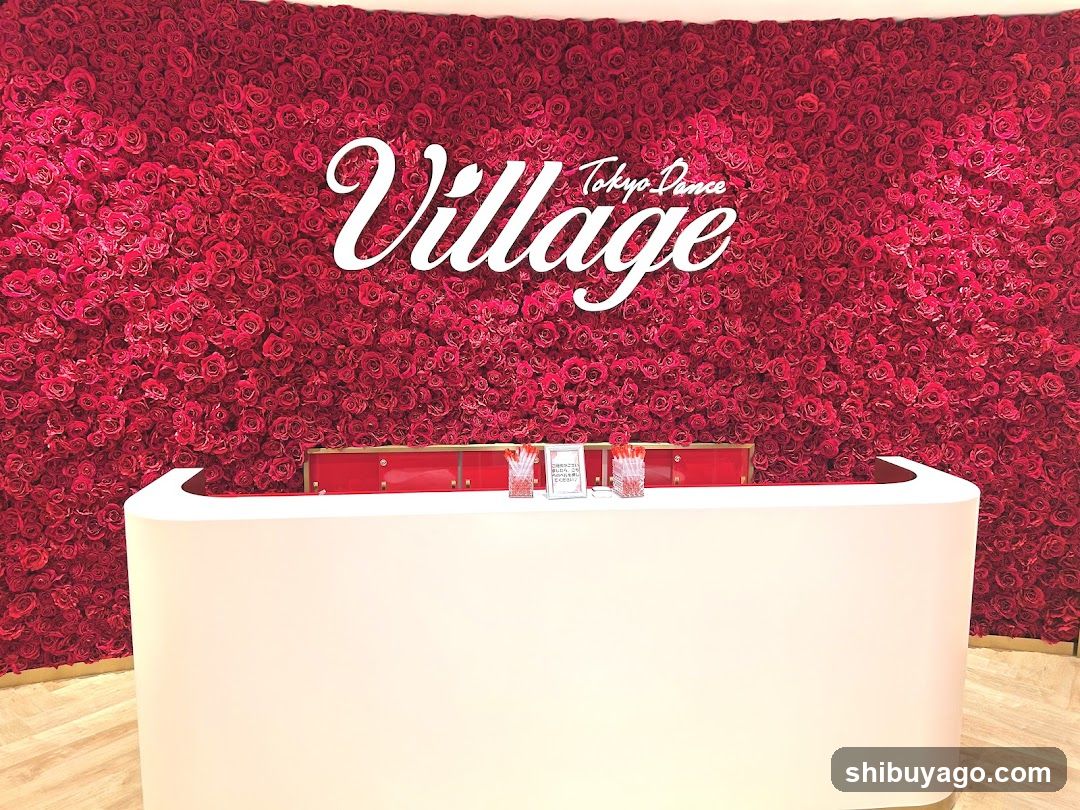 Tokyo Dance Village Reception Desk