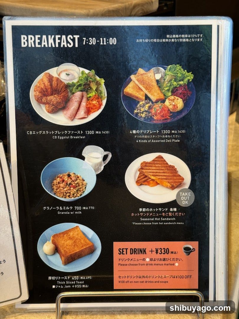 Breakfast Menu