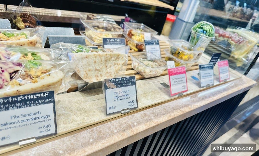 Pita Sandwich Display