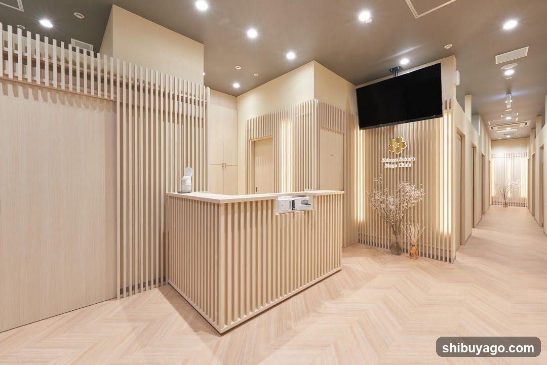 Modern Reception Area Interior