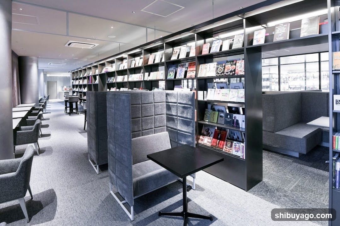 Modern Library Interior