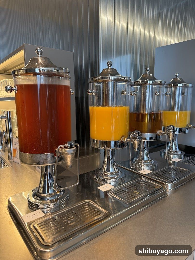 Juice and Tea Dispensers