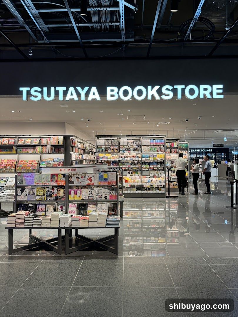 TSUTAYA BOOKSTORE Interior View