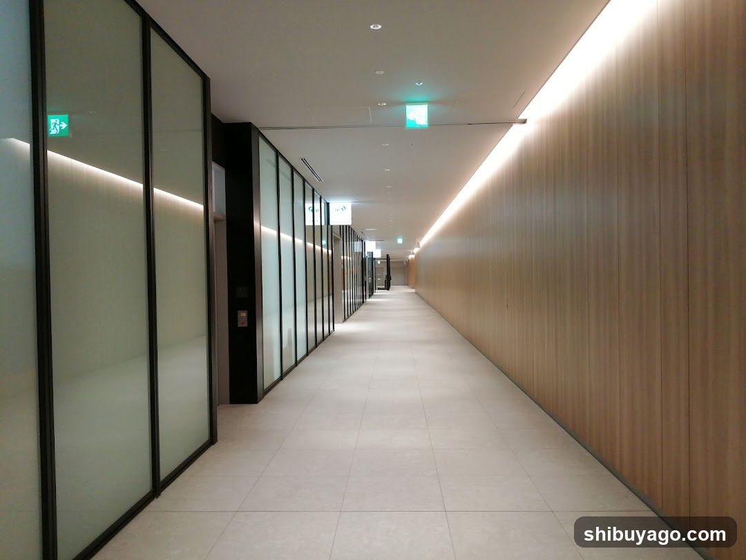 Modern Office Corridor