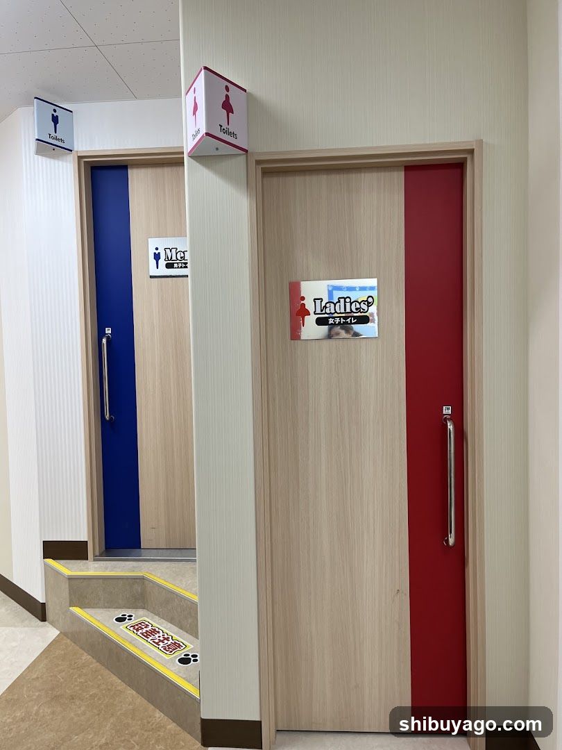 Toilet Entrance Signs