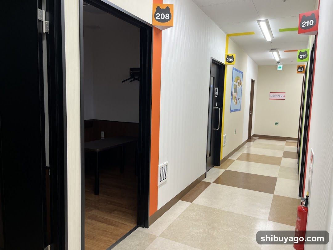 Office Hallway Interior