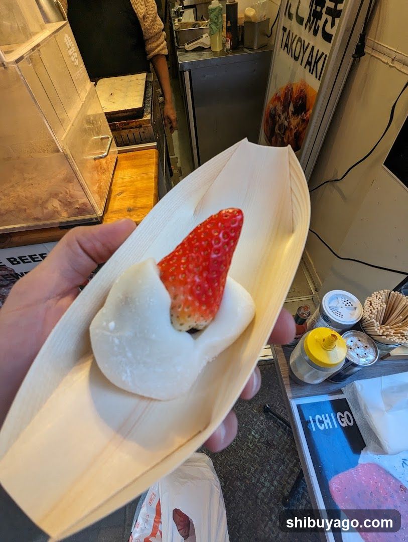 Strawberry Dango Dessert