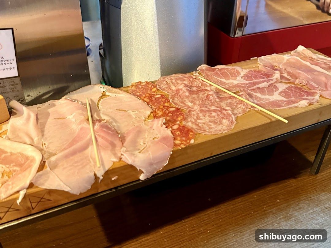 Raw Meat Display