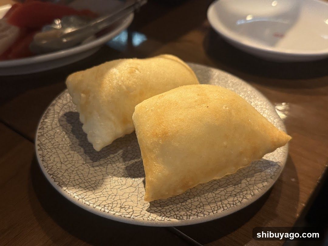 Fried Pastries on a Plate