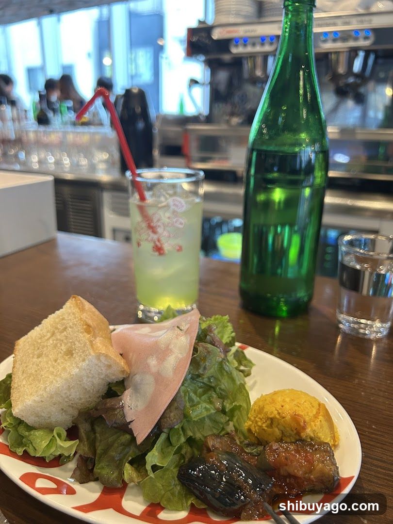 Food and Drink at Cafe