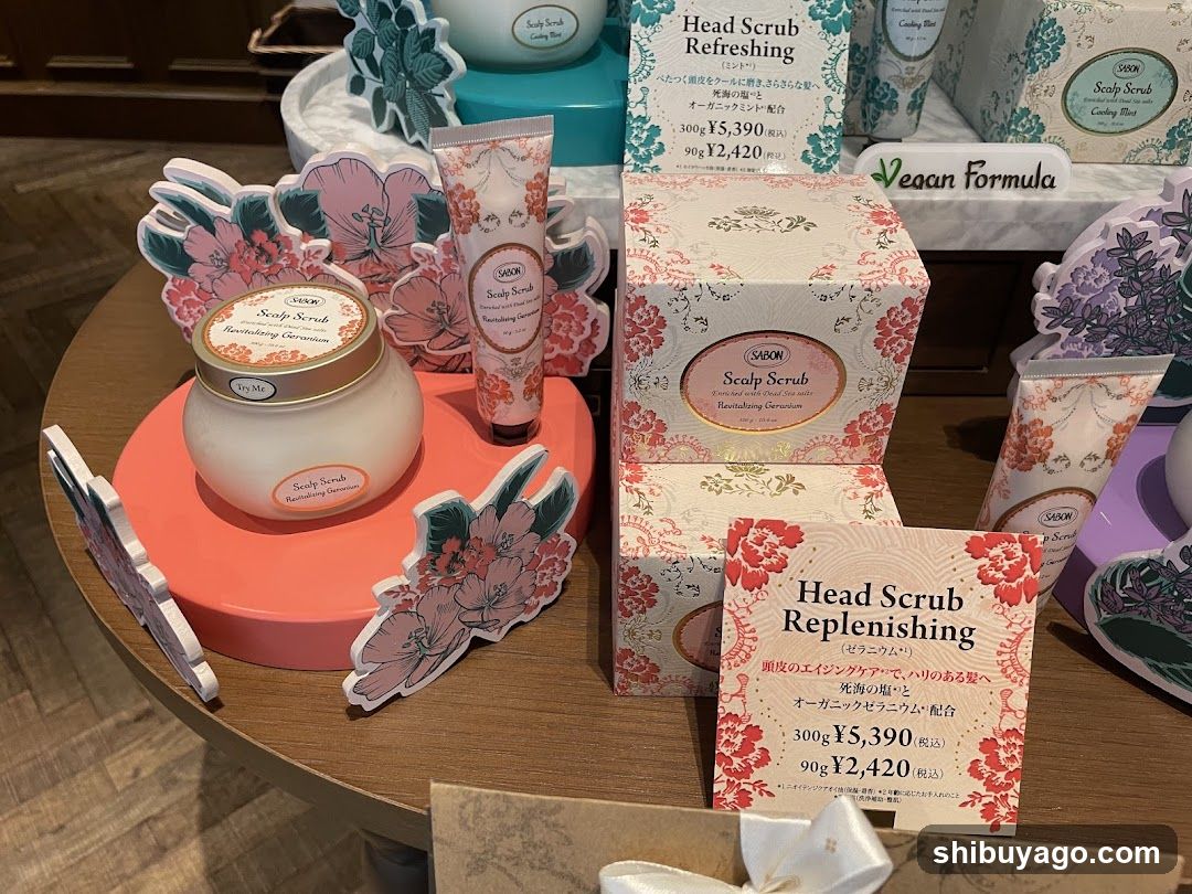 Scalp Scrub Product Display
