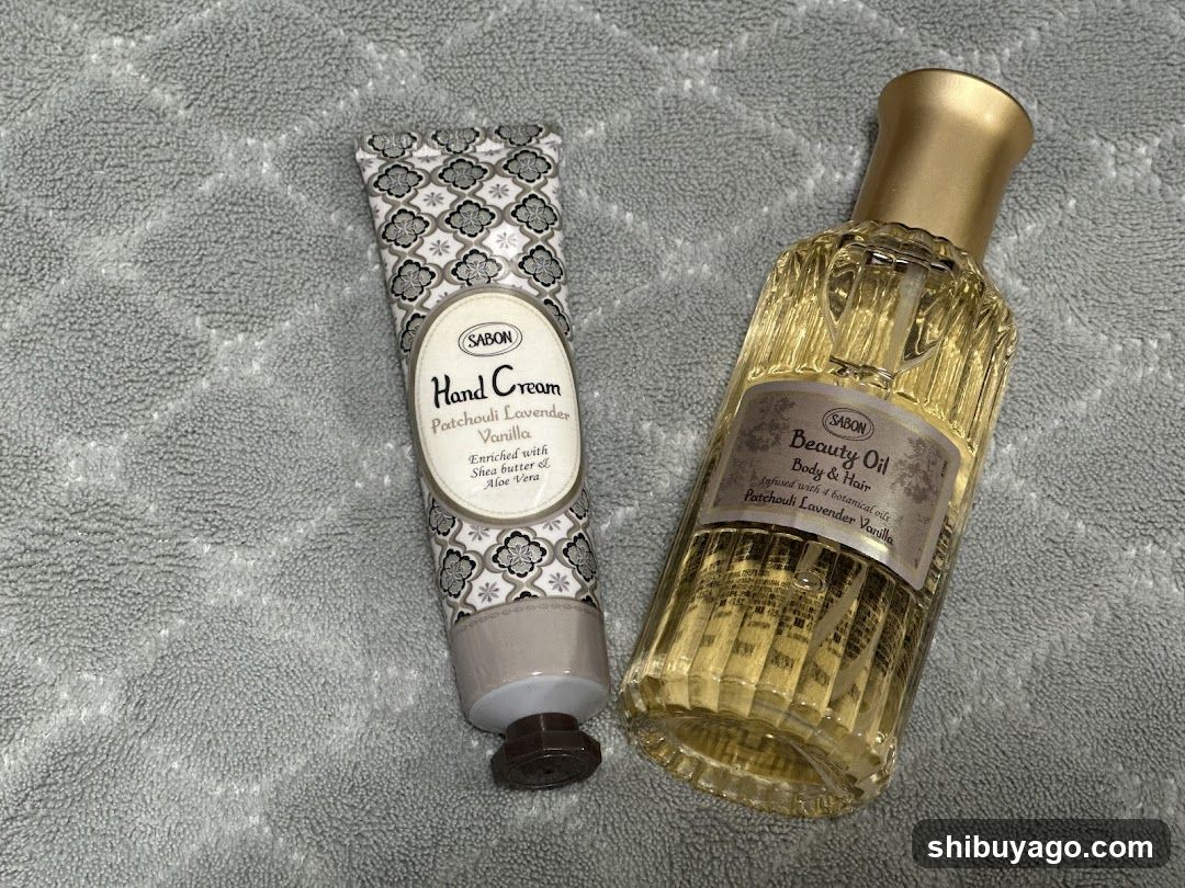 SABON Hand Cream and Beauty Oil Set