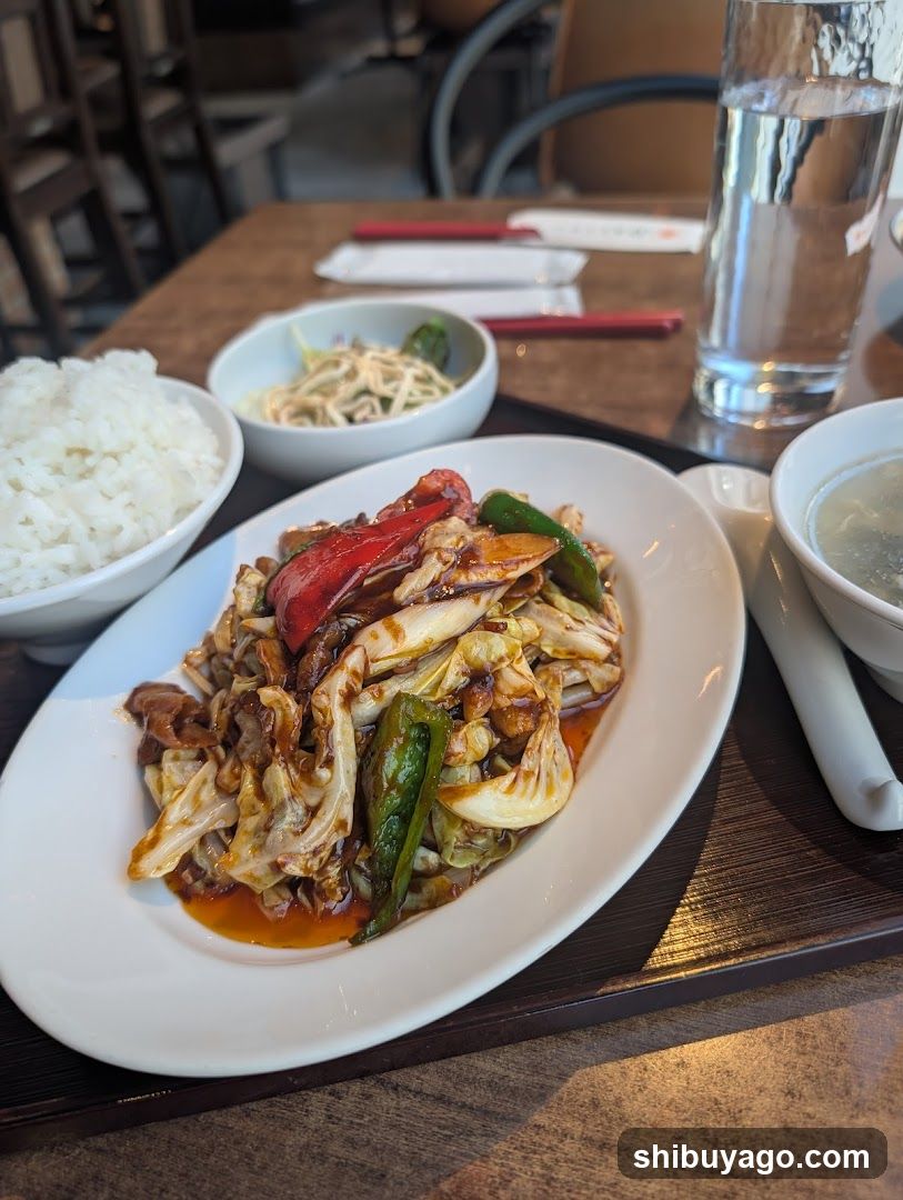 Dining Table with Chinese Dishes