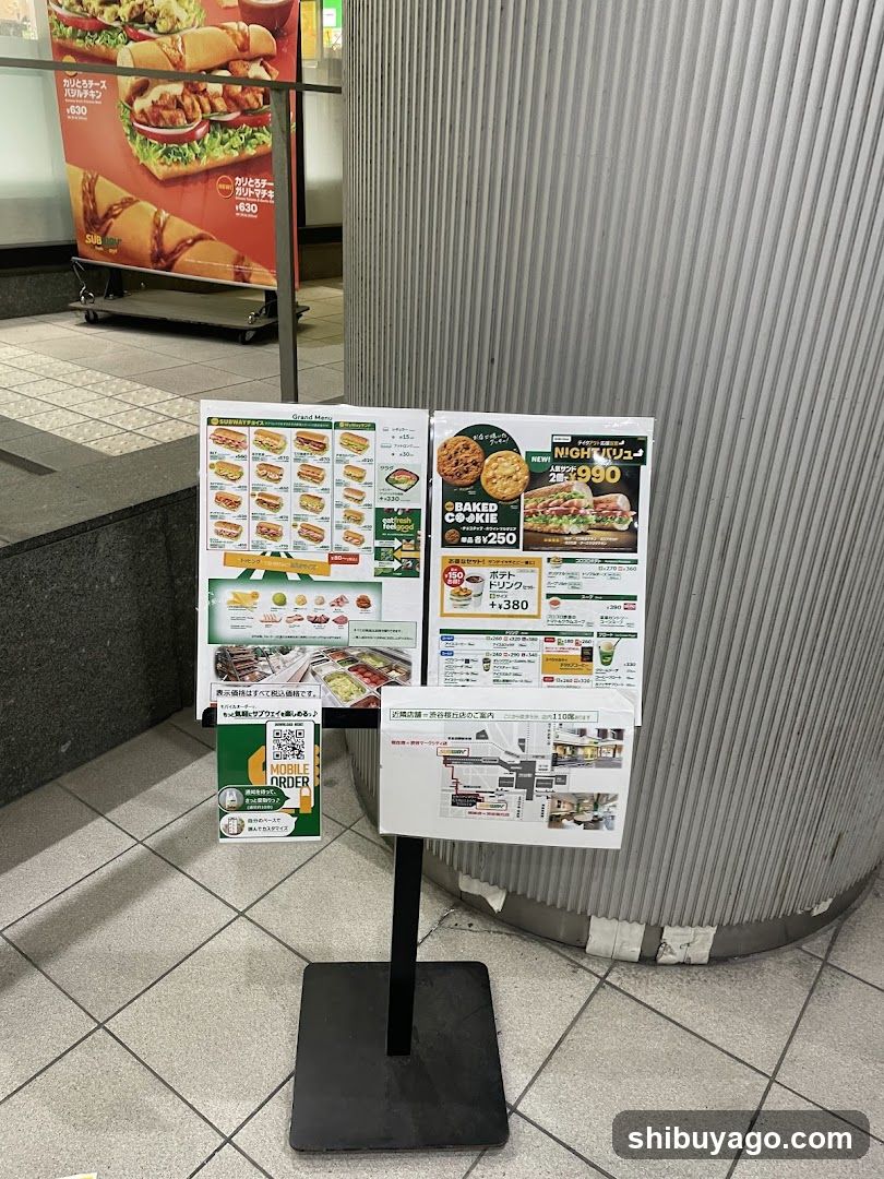 Food Menu Display Stand