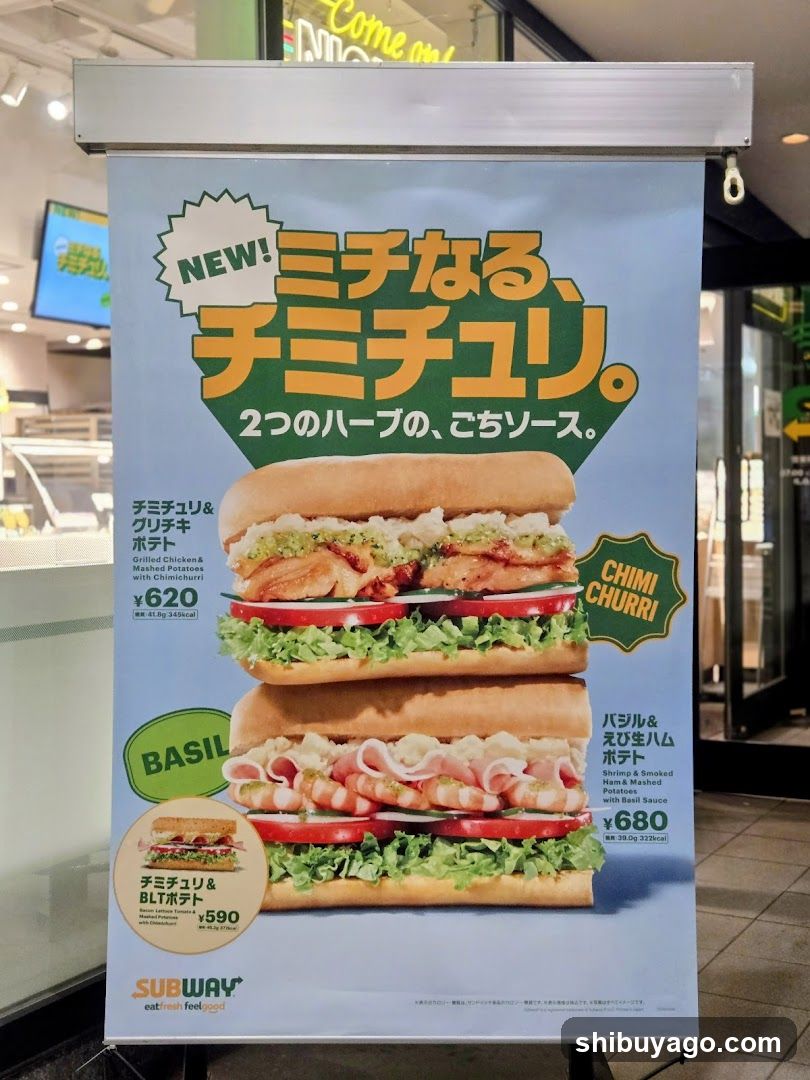 Subway Sandwich Ad