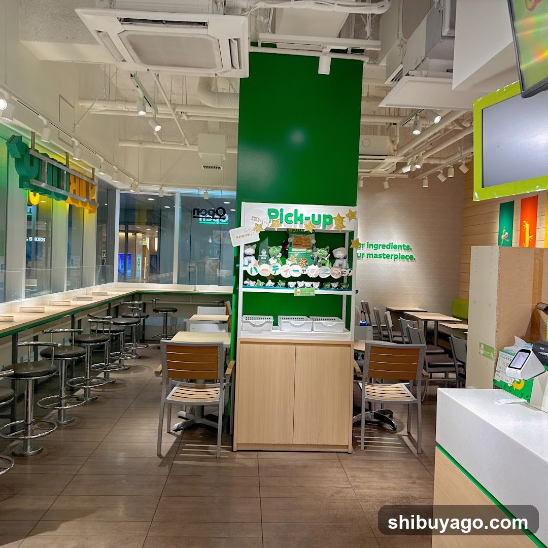 Pick-up Area Interior
