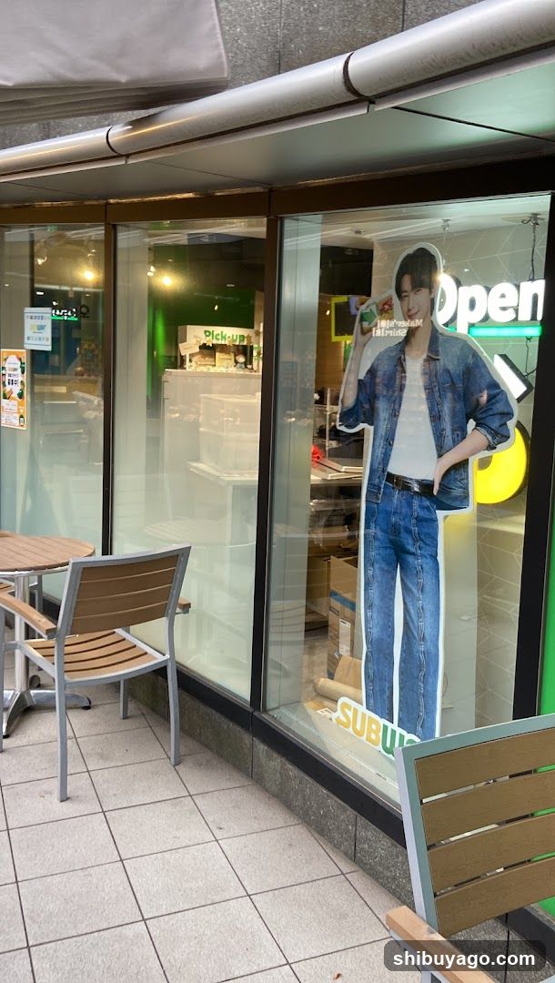 Storefront with Cutout Display