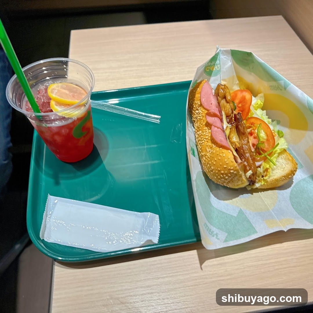 Subway Meal Tray