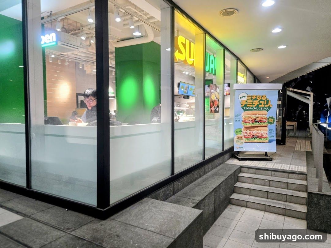 Subway Store Interior View