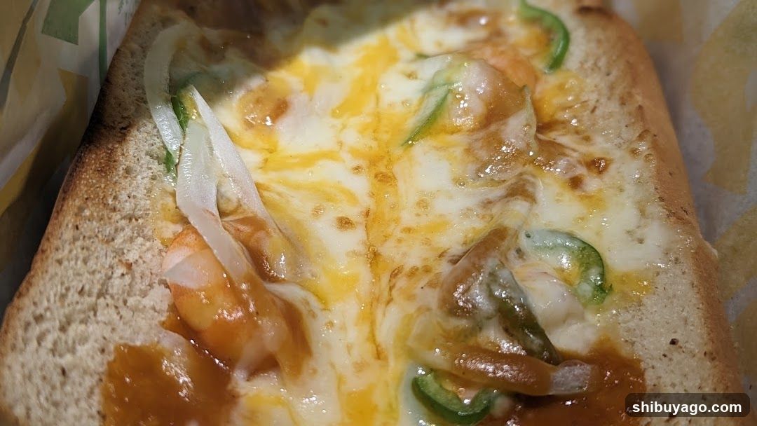 Shrimp and Cheese Sandwich