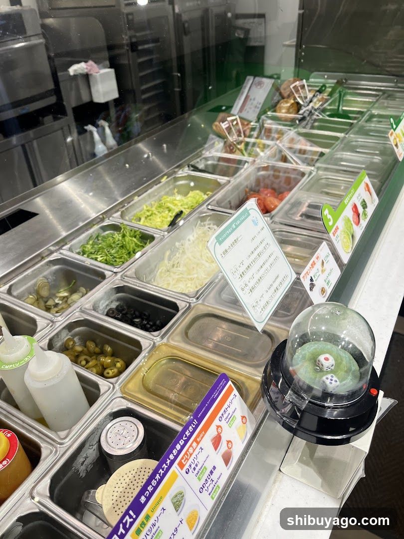 Salad Bar Display