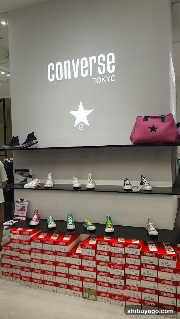 Converse Tokyo Store Interior Display