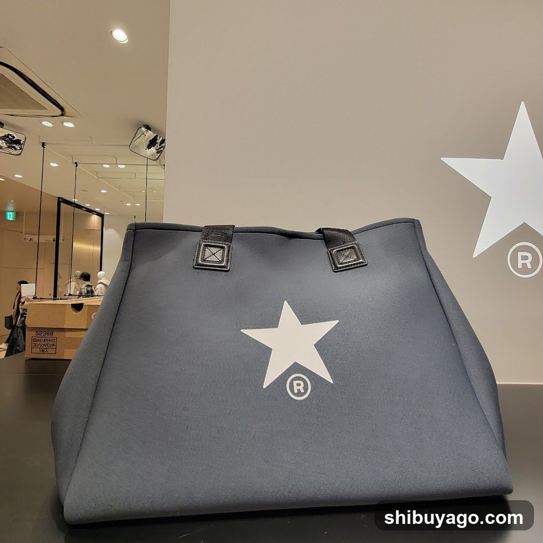 Star Logo Tote Bag Display