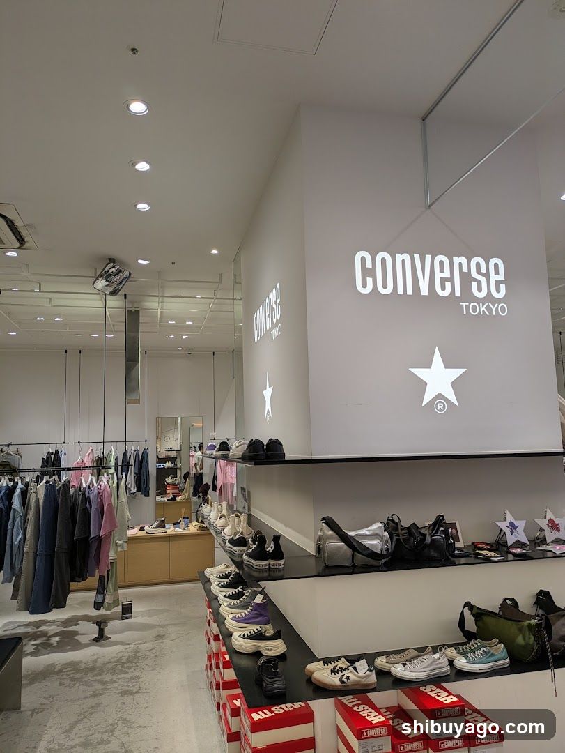 Converse Tokyo Store Interior