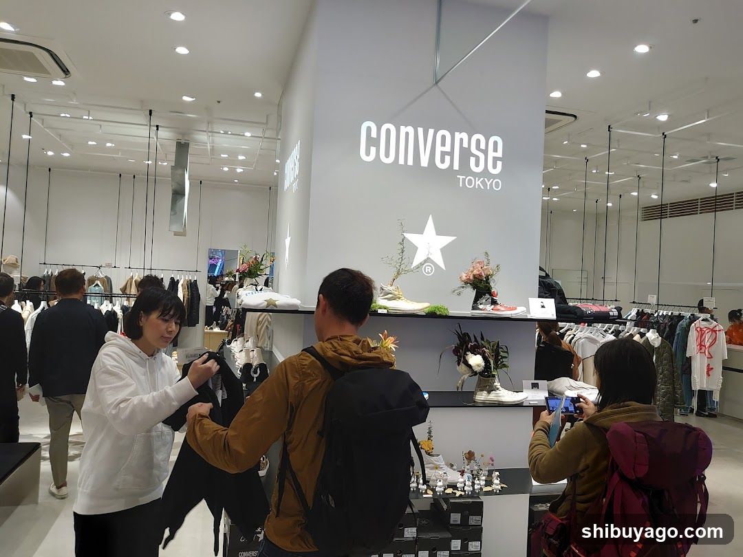 Converse Tokyo Store Interior