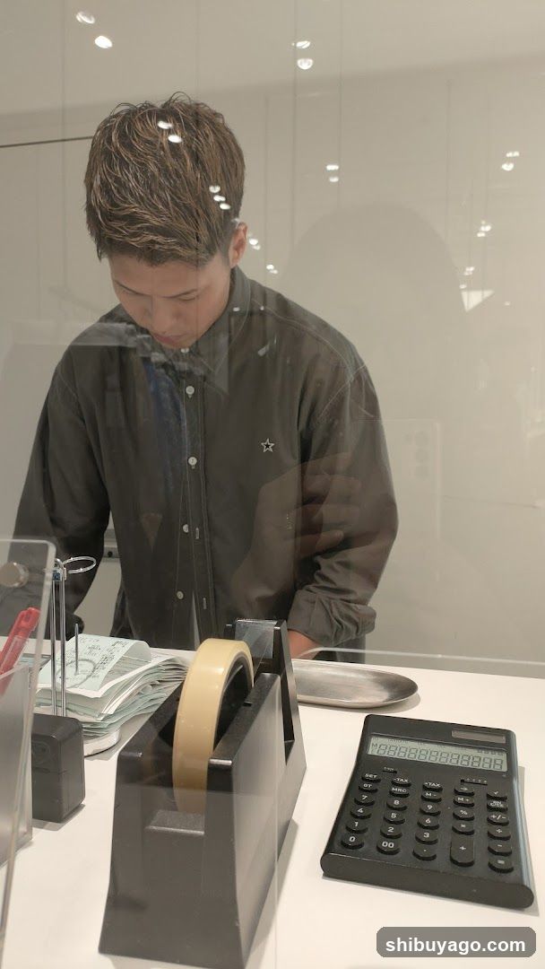 Cashier at Counter