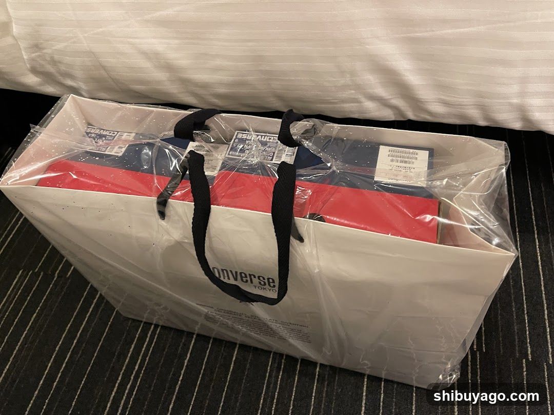 Converse Shopping Bag with Products