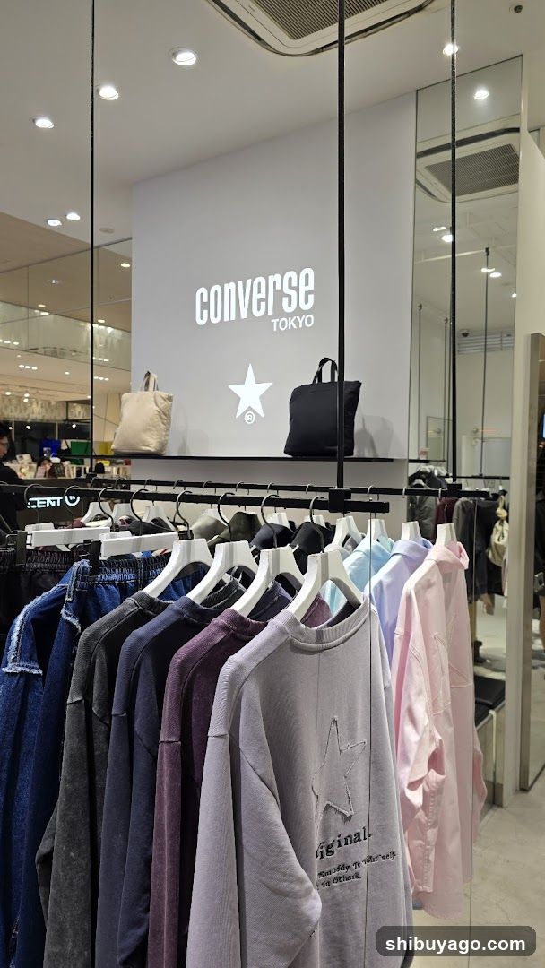 Converse Tokyo Store Interior