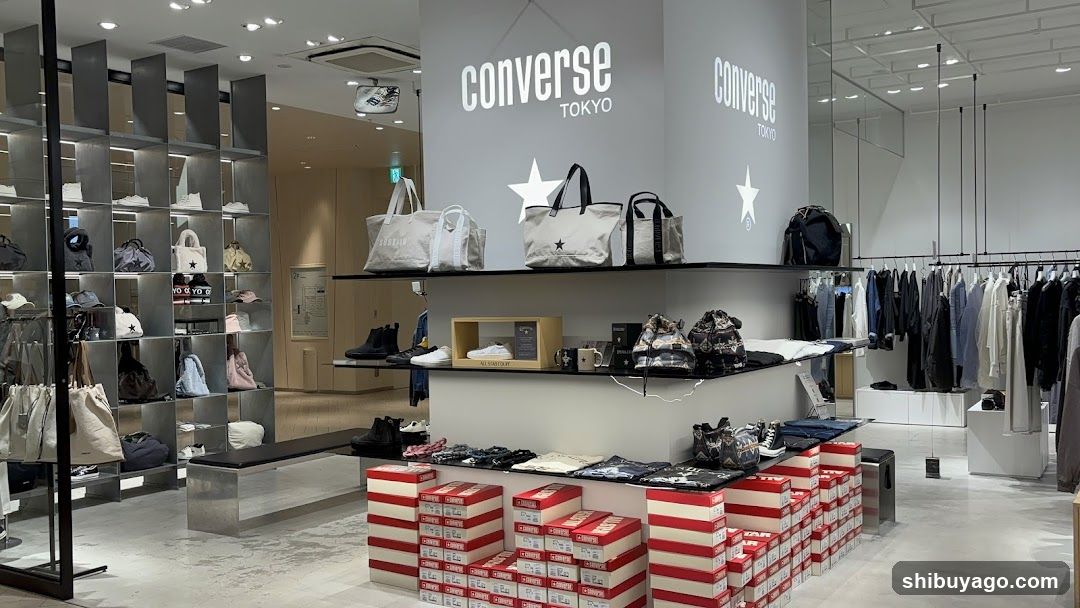 Converse Tokyo Store Interior