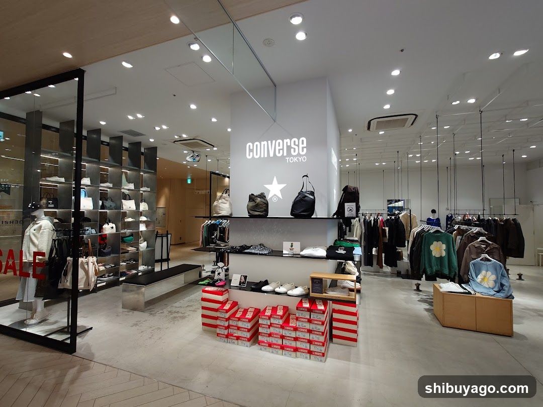Converse Tokyo Store Interior