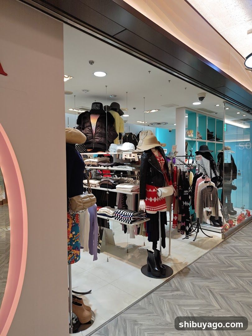 Fashion Store Interior Display