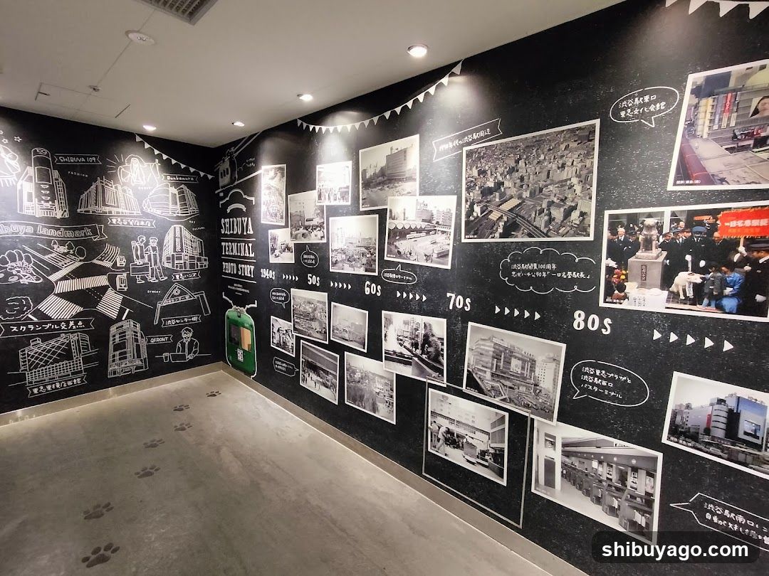 Shiroya Terminal History Wall