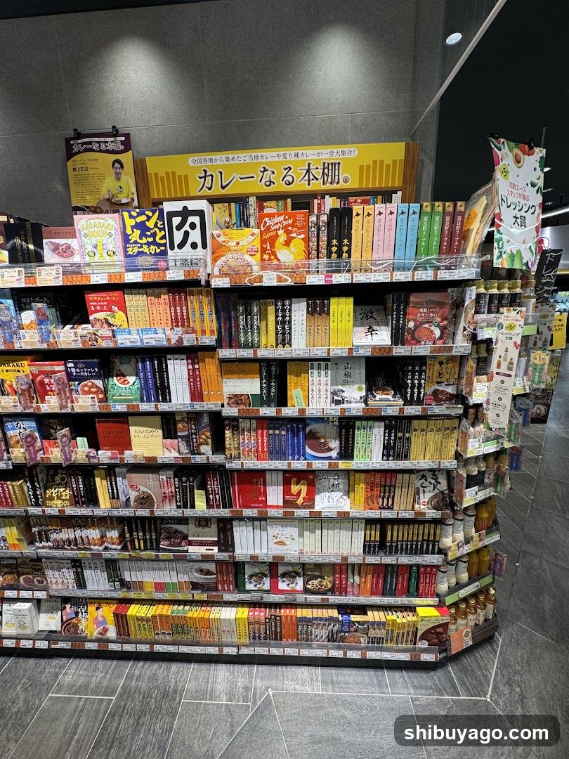 Japanese Curry and Spices Section