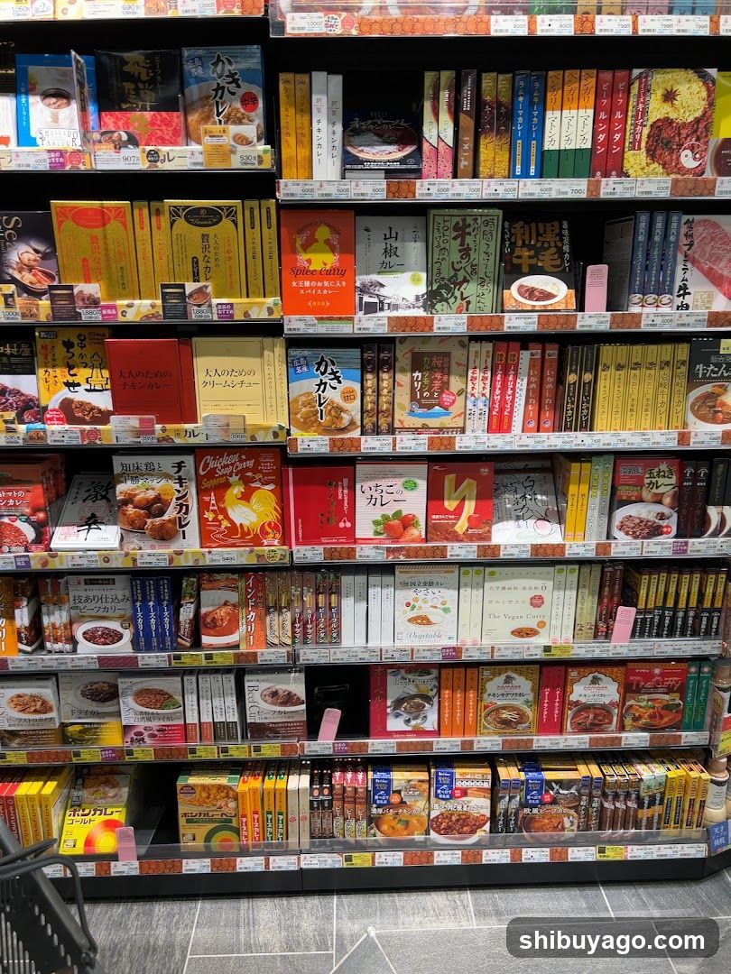 Japanese Grocery Store Aisle