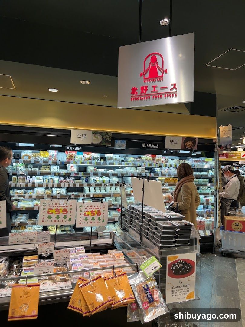Food Store Interior Display