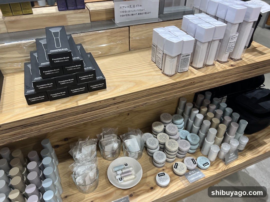 Cosmetics Display Shelf
